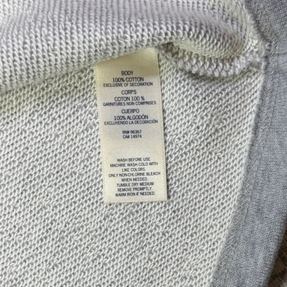 OshKosh B'gosh Light Gray Baby Sweater with White Flower